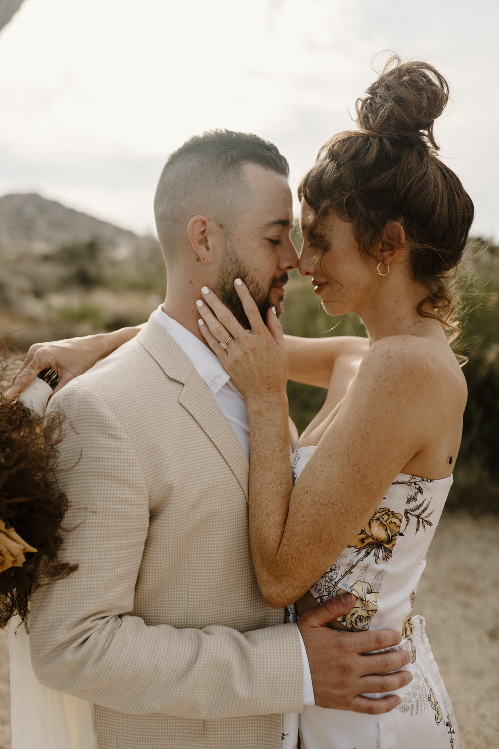 Joshua Tree, California Elopement by Intimate Wedding &amp; Travel Elopement Photographer Kayli LaFon Photography