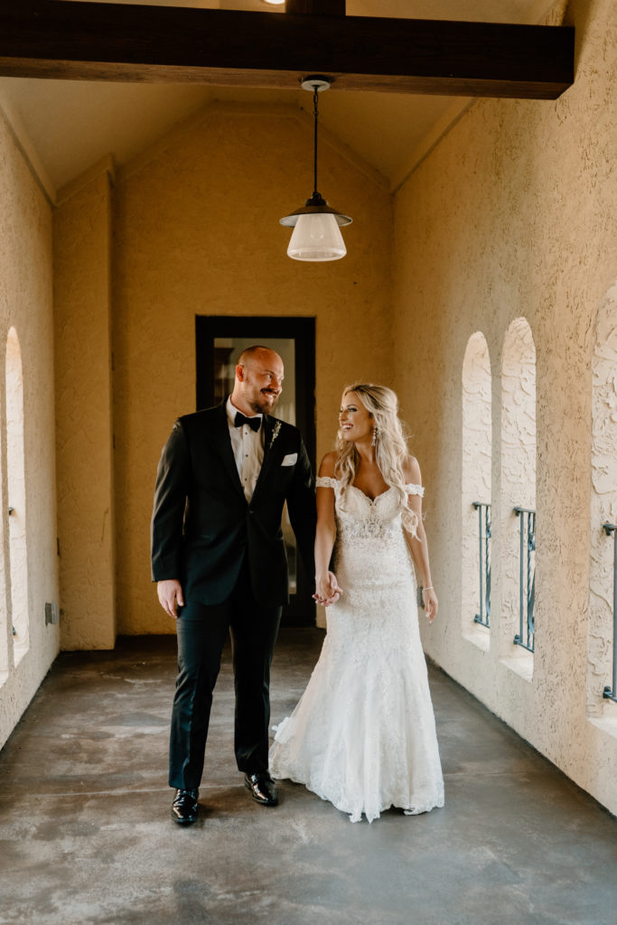 Bride and groom portraits after their first look | Greensboro North Carolina Wedding by Kayli LaFon Photography