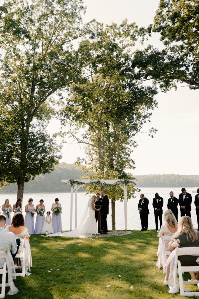 Greensboro North Carolina Wedding Ceremony by Kayli LaFon Photography