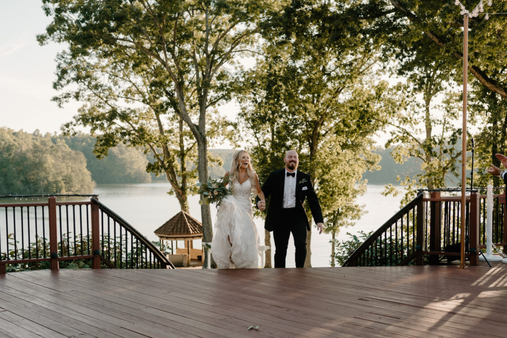 Bride and Groom introduction to reception | Kayli LaFon Photography