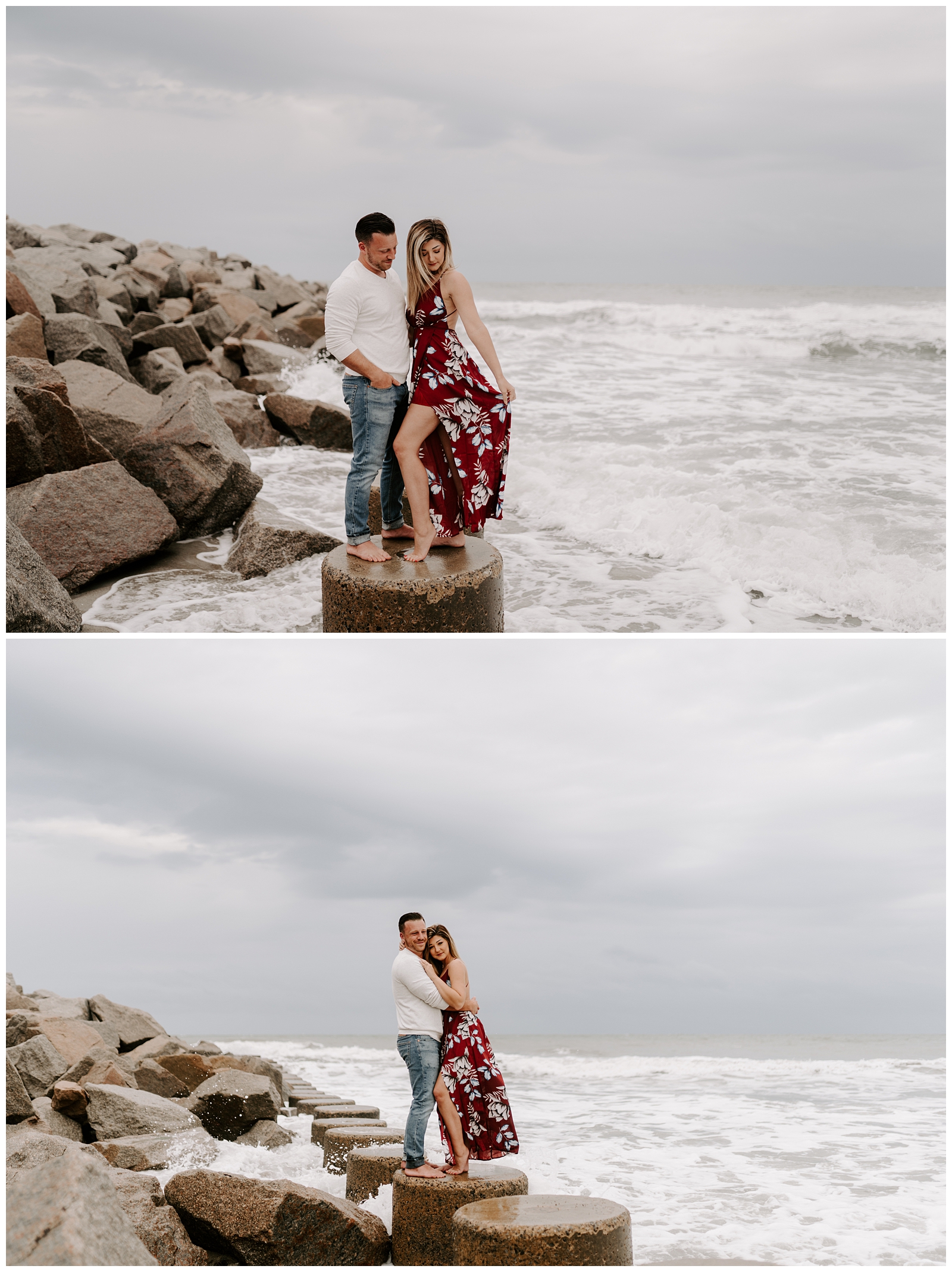 Wilmington, NC beach engagement session