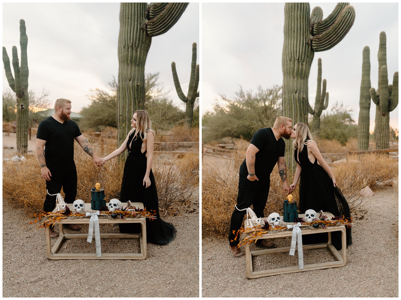 Halloween themed wedding inspiration in Phoenix, AZ by adventurous traveling photographer