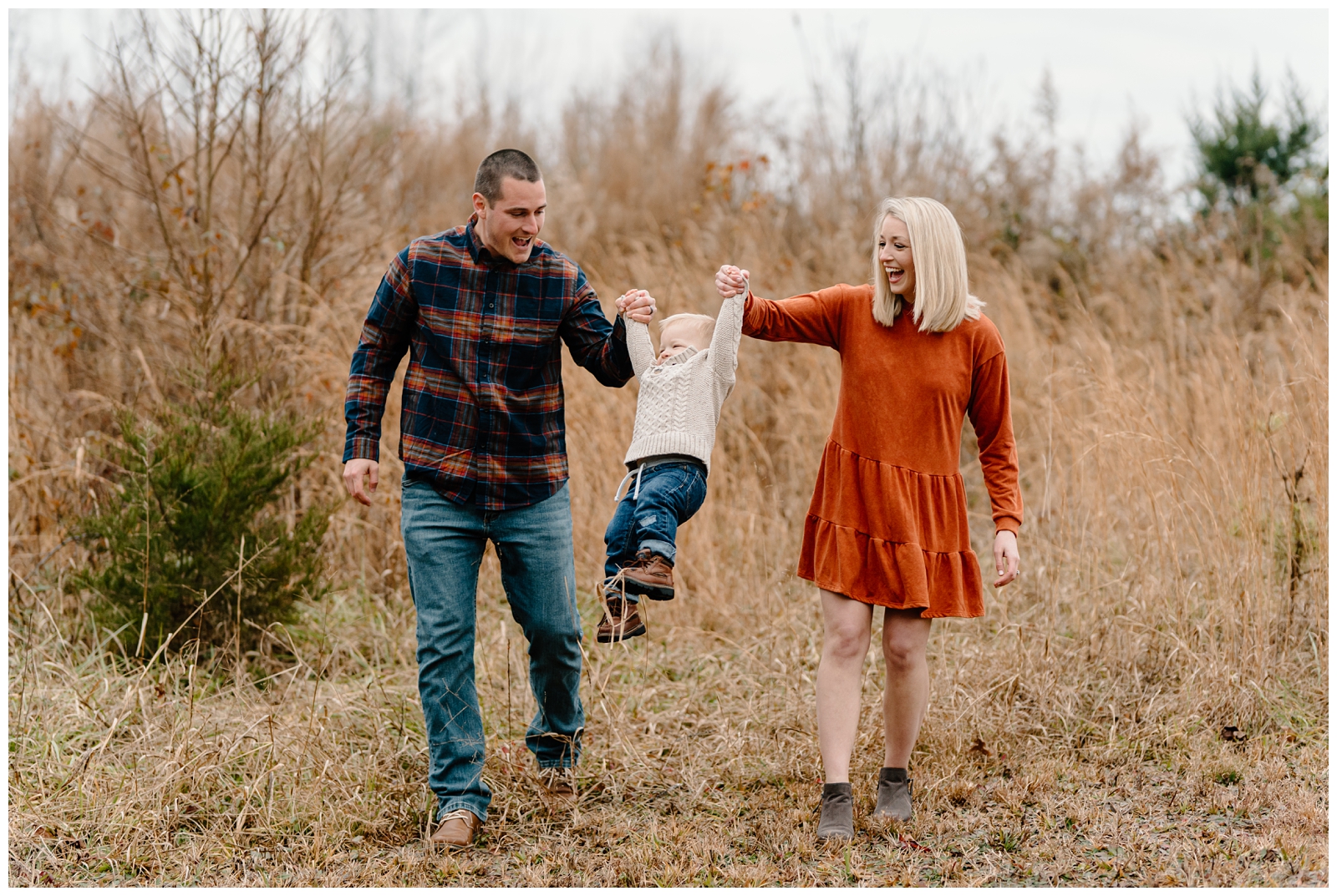 Fall Family session in Kernersville, NC by Winston-Salem photographer