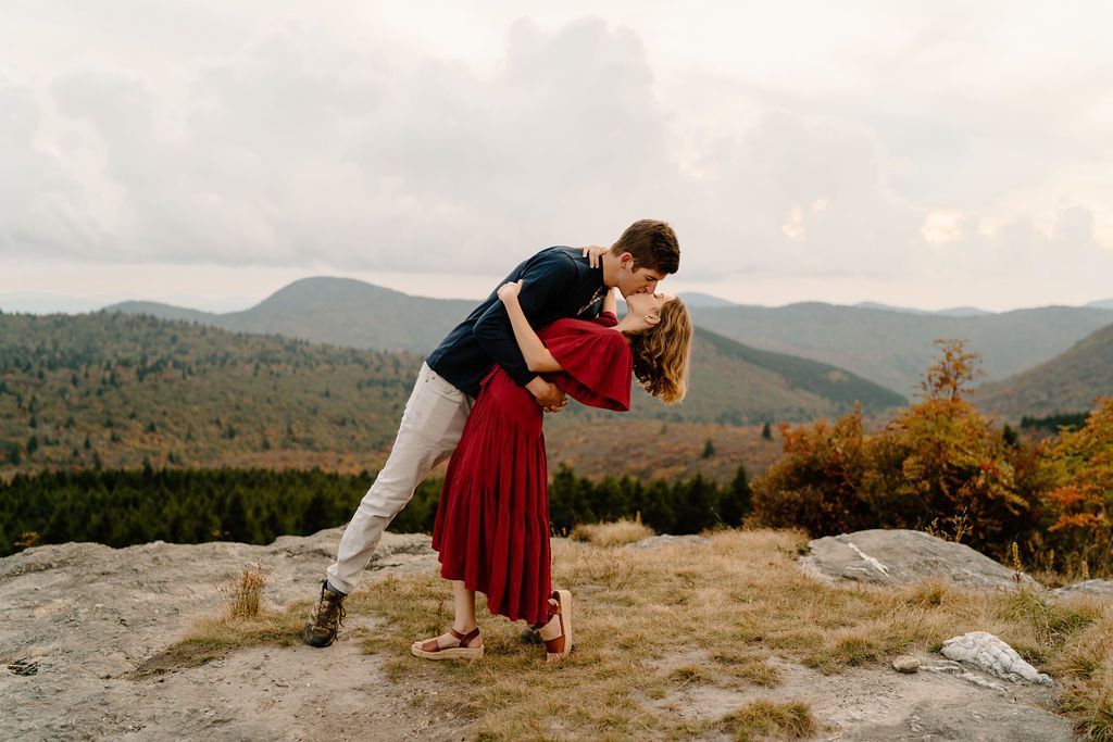 Stunning Adventure Filled Couples Photos in Asheville North Carolina