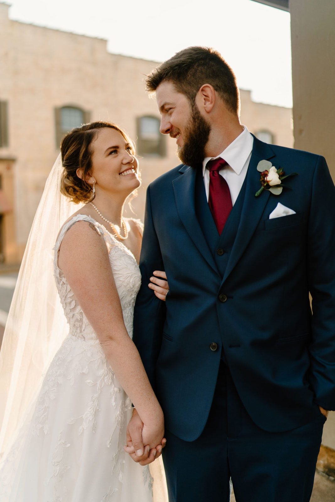 Romantic December Winter Wedding In Madison, North Carolina ...