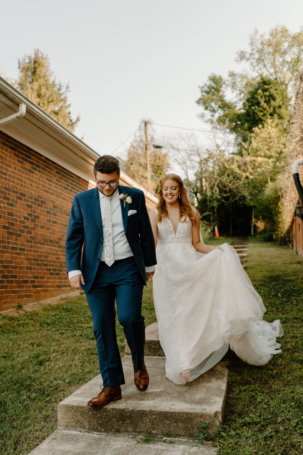 Enchanted Forest Wedding At Bakery 1818 In Madison, NC ...