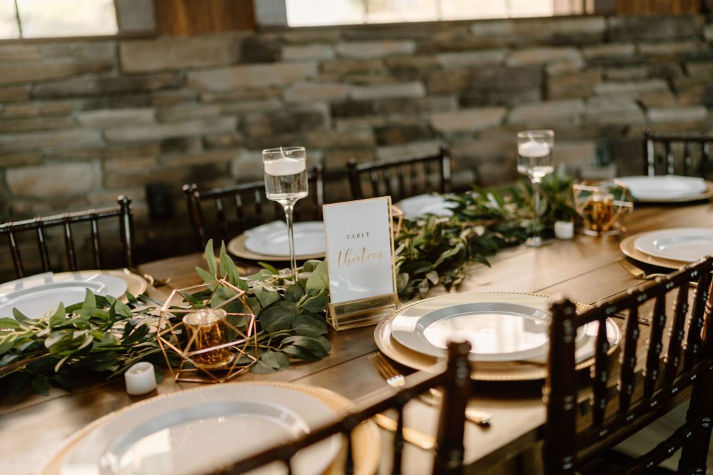 The Parker Mill Venue In Whittier decor and details

