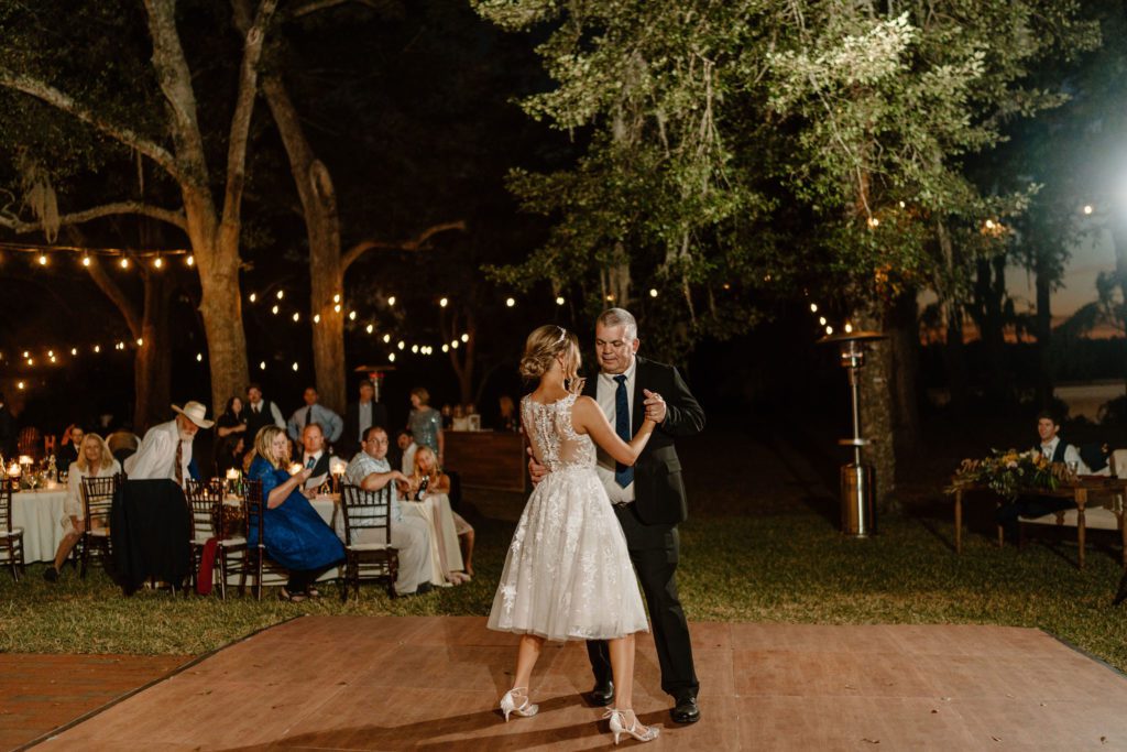 Brides first dance with father