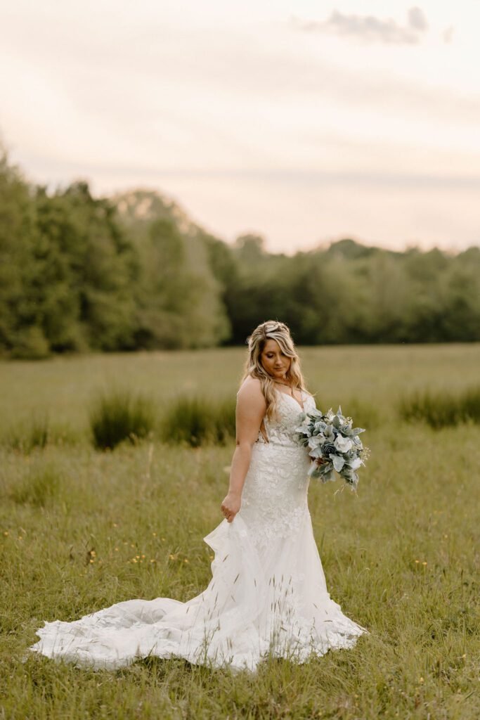 Bridal session in North Carolina